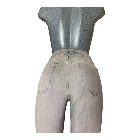 Old Navy 'Rockstar Mid-Rise' Womens Jeans Tag 14 Blue Gray Skinny W32L29 Stretch - Picture 3 of 12